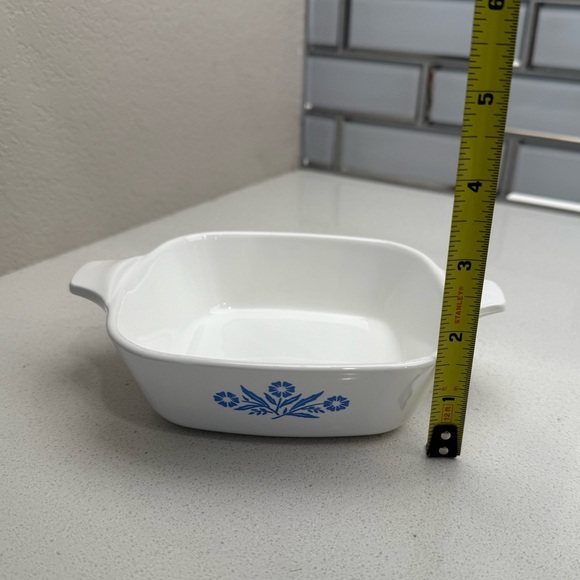 Vintage CorningWare Blue Cornflower Petite Pan 1960s MCM Mid-Century Modern - Picture 8 of 8